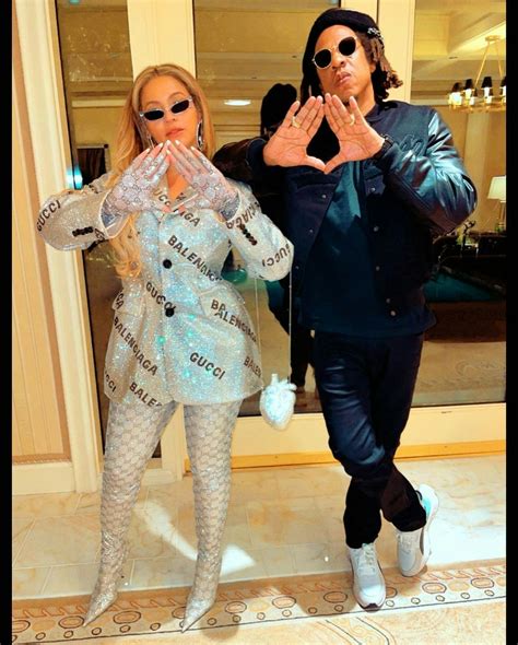 jay z gucci|Beyoncé Wears The Hacker Project, Gucci x Balenciaga's.